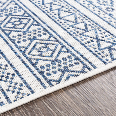 Freshwater White&Blue Rug - Clearance