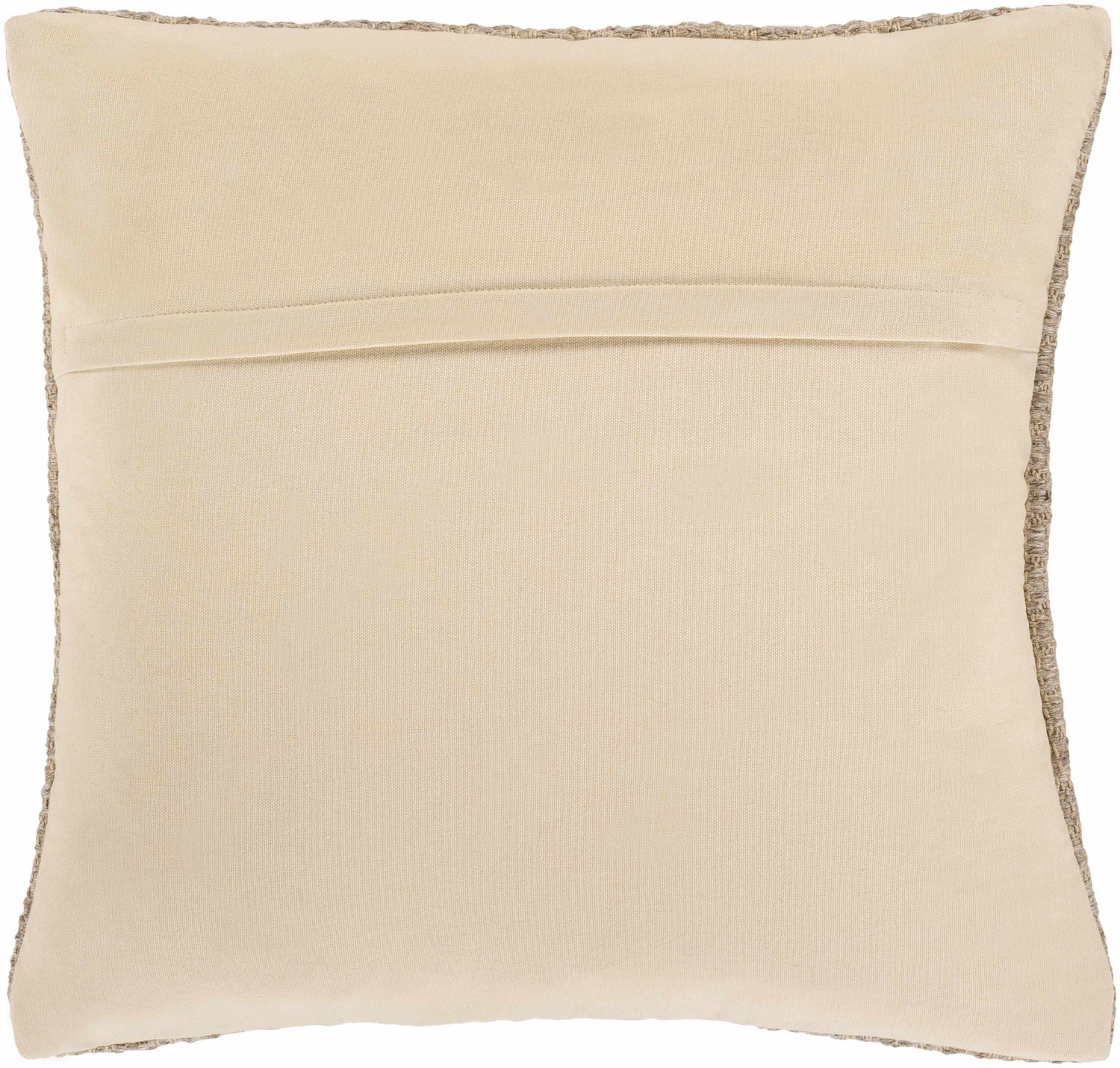 Freeman Tan Square Throw Pillow
