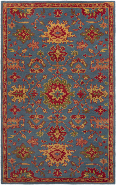 Hazen Hand Tufted Red Area Rug - Clearance