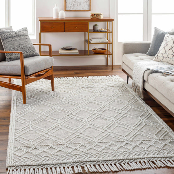 Kipp Cream Area Rug - Clearance