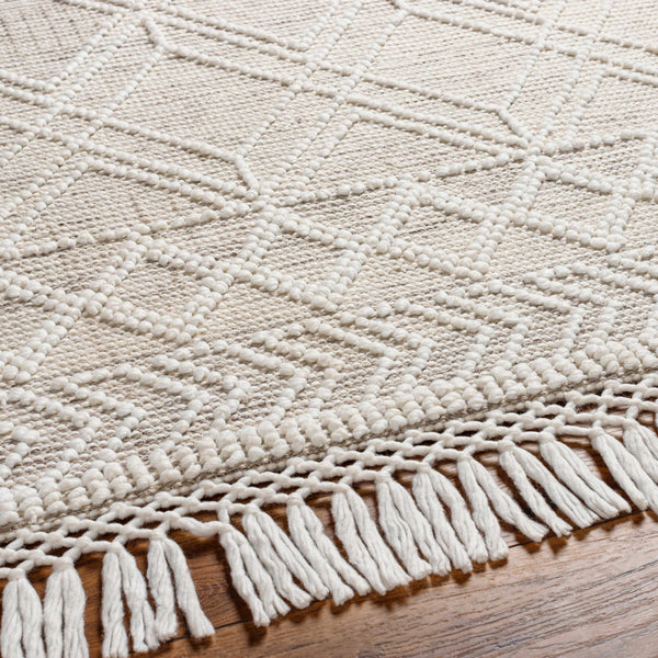 Kipp Cream Area Rug - Clearance