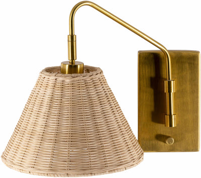 Gabas Gold Metal Wall Sconce