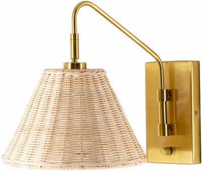 Gabas Gold Metal Wall Sconce