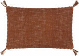 Gamewell Brown Square Throw Pillow - Clearance