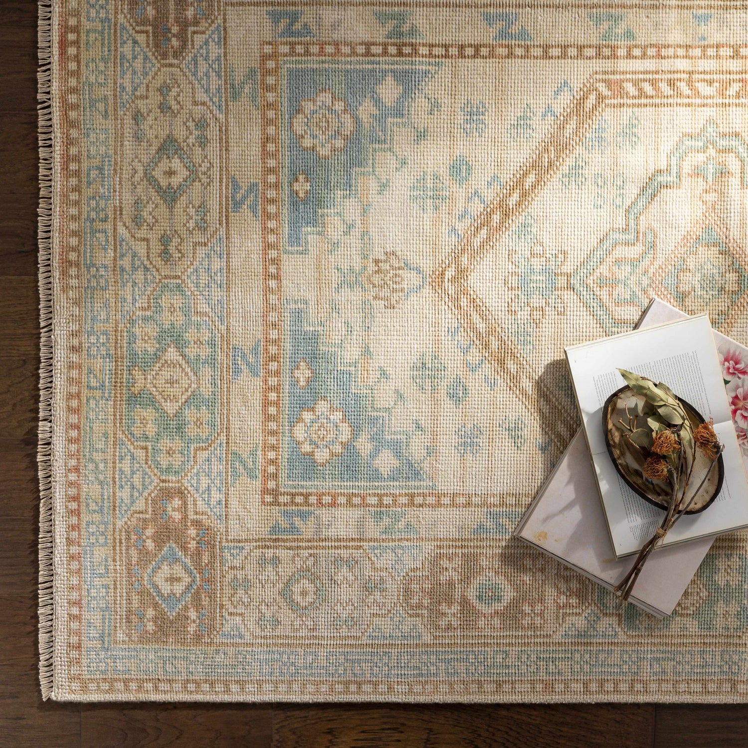 Garissa Hand Knotted Wool & Viscose Area Rug