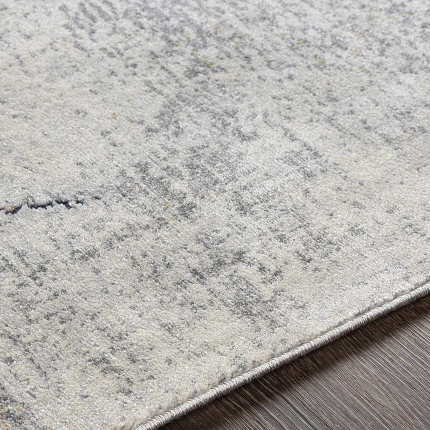 Gasquet Gray Marble Textured Luxe Rug