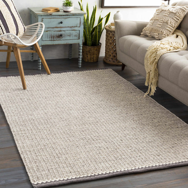 Gateway Neutral Wool Rug - 2x3 Clearance