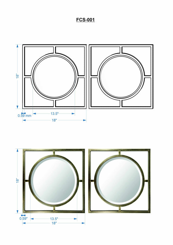 Gaziemir Mirror - Clearance