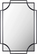 Golasecca Black Frame Mirror