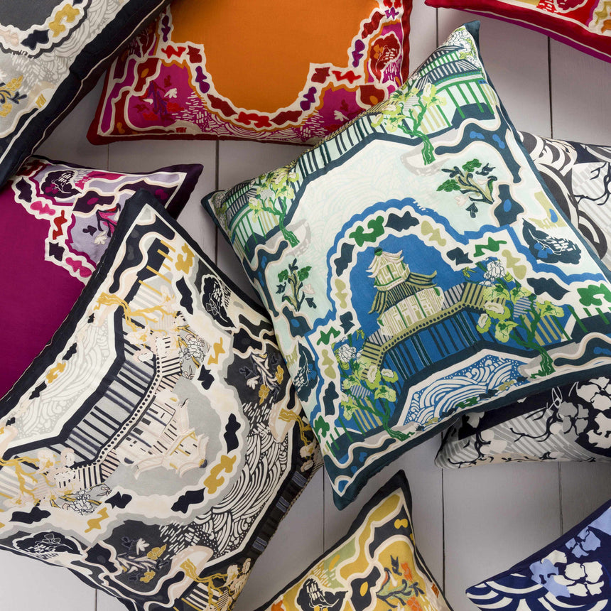 Ruislip Vibrant Boho Throw Pillow - Clearance