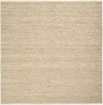 Close-up of the Glover Bleached Braided Jute Carpet. Natural jute rug with a braided texture in bleached jute, ivory, and natural jute. Design-Square-8