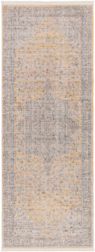 Misa Mustard & Gray Area Rug - Clearance