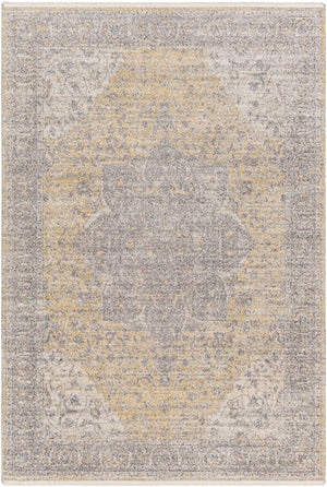 Misa Mustard & Gray Area Rug - Clearance