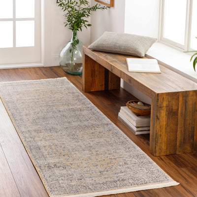 Misa Mustard & Gray Area Rug - Clearance