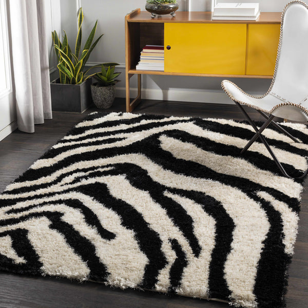 Crace Zebra Print Carpet - Clearance