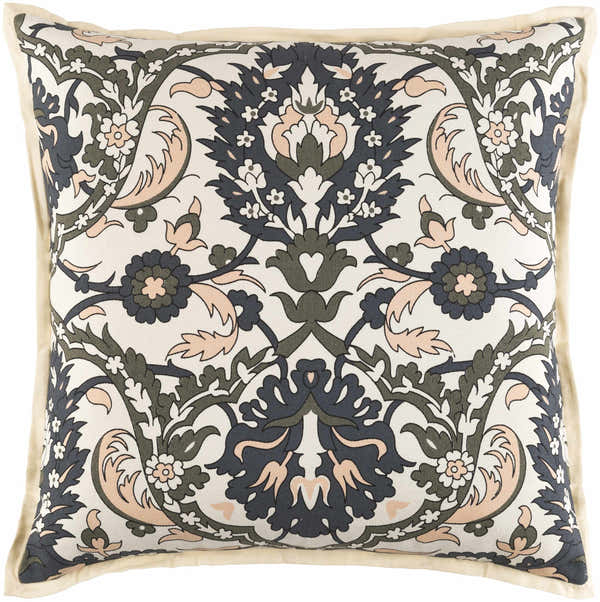 Giffnock Floral Peach Accent Pillow - Clearance