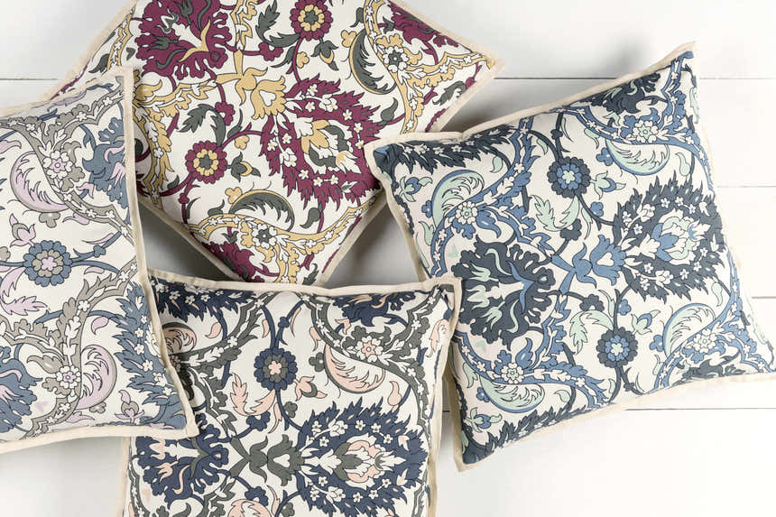 Giffnock Floral Peach Accent Pillow - Clearance