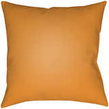 Halloween Orange Black Cat Accent Outdoor Pillow