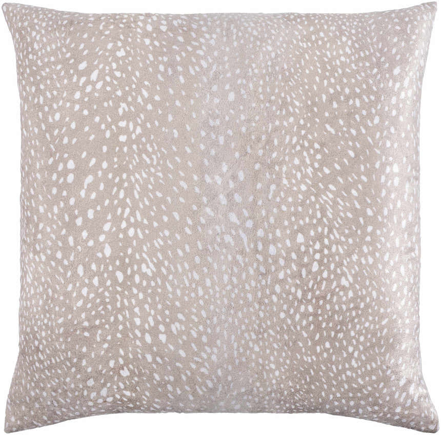 Glasnevin Cream Spotted Throw Pillow - Clearance