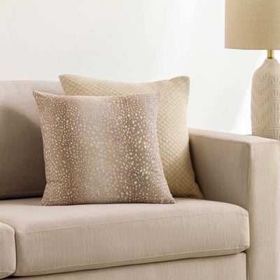 Glasnevin Cream Spotted Throw Pillow - Clearance