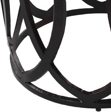 Glomfjord Black End Table - Clearance