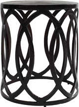 Glomfjord Black End Table - Clearance
