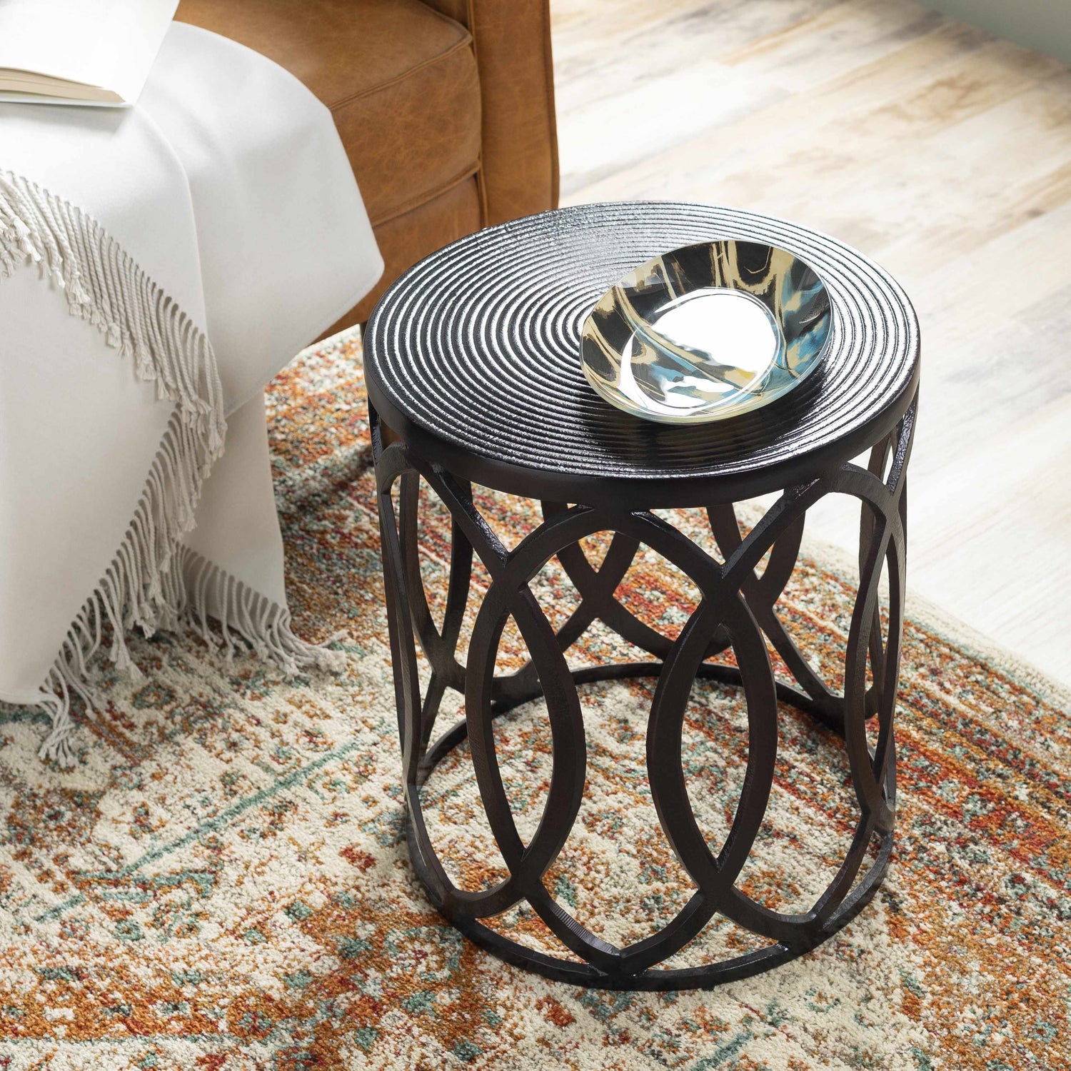 Glomfjord Black End Table - Clearance
