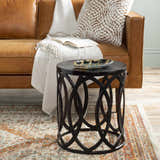 Glomfjord Black End Table - Clearance