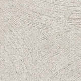 Close-up of the Eaglehawk Luxe Rug, showcasing its cream and light gray contemporary design and soft, textured weave. Swatch
