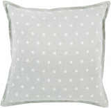 Glendenning Gray Polka Dot Pillow - Clearance