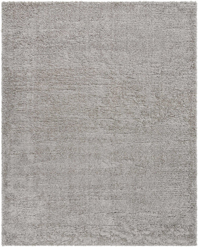 Siari Solid Medium Gray Shag Rug