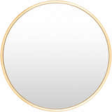 Guindarohan Gold Frame Round Mirror
