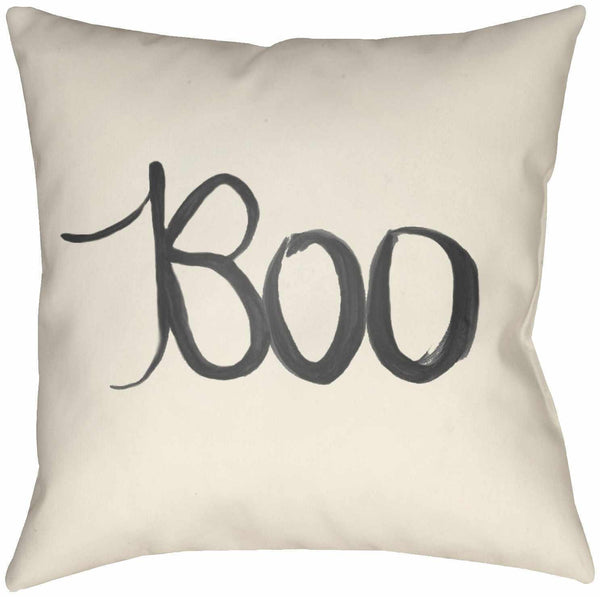 Guinoaliuan Boo Script Accent Pillow