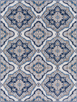 Goosnargh Blue Medallions Rug - Clearance