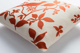 Gosford Red Floral Throw Pillow - Clearance
