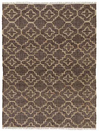 Gotebo Handcrafted Fringed Jute Carpet - Clearance