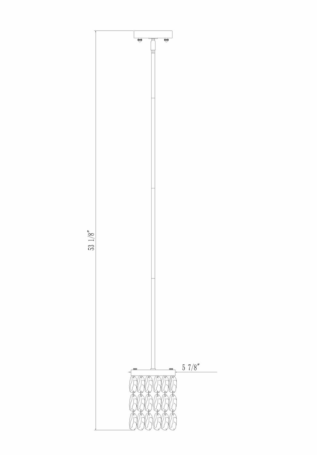 Gotham Ceiling Light - Clearance