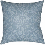 Greilickville Blue Damask Throw Pillow