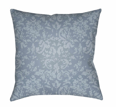 Greilickville Blue Damask Throw Pillow