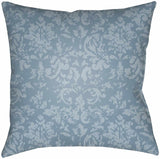 Greilickville Blue Damask Throw Pillow