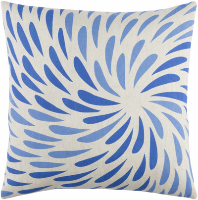 Grenola Blue Swirl Accent Pillow - Clearance