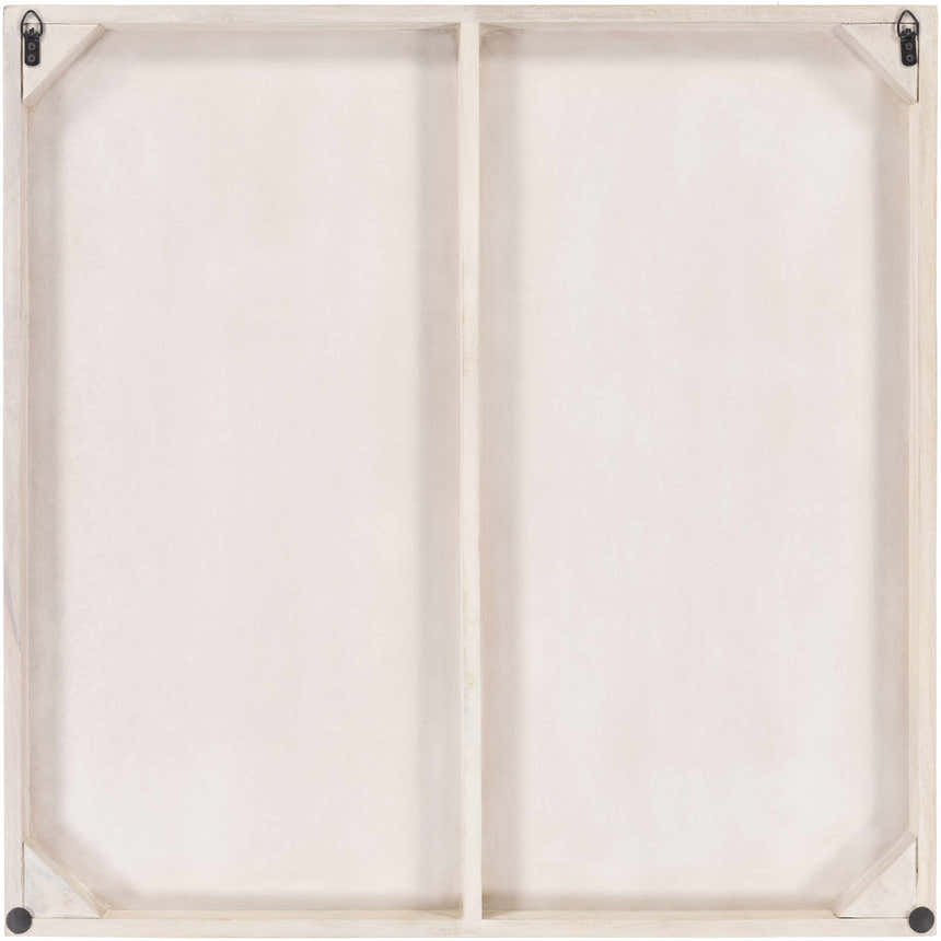 Garnet White Mosaic Starburst Wall Art - Clearance