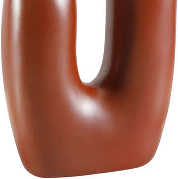 Gallodoro Brick Red Table Lamp