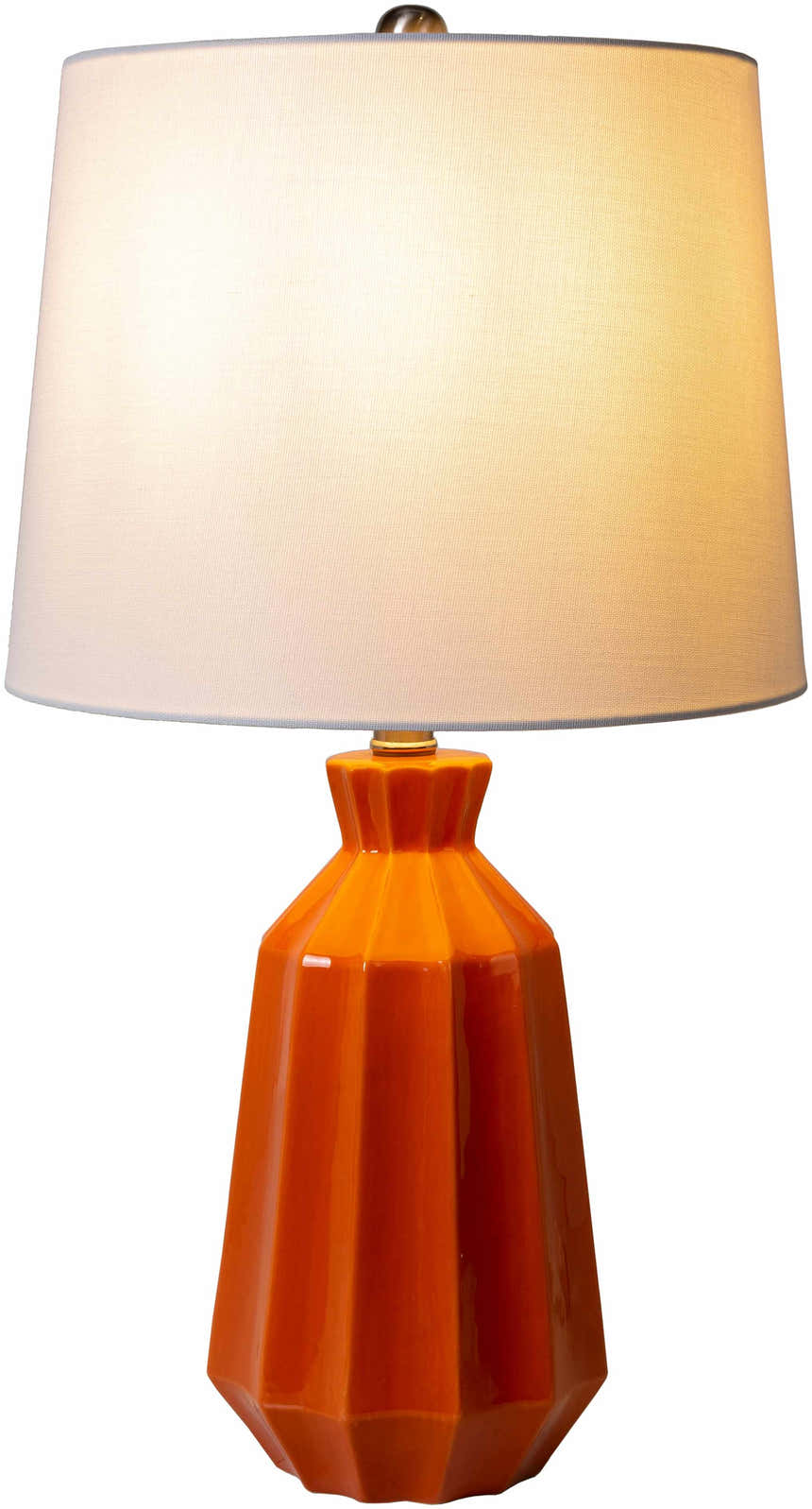 Schlettau Orange Table Lamp