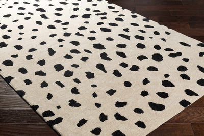 Guiseley Dalmatian Wool Area Rug