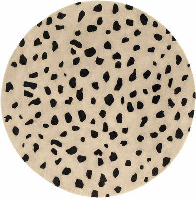 Guiseley Dalmatian Wool Area Rug