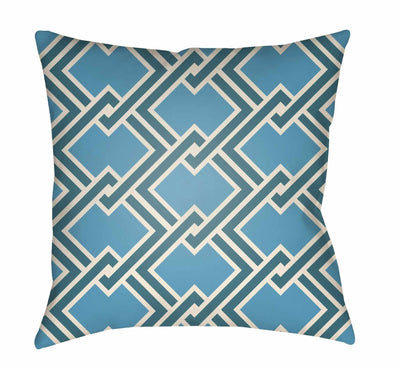 Guimba Geometric Trellis Pattern Accent Pillow