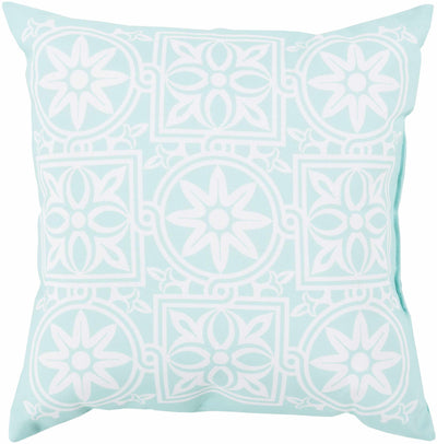 Guiong Geometric Floral Pattern Throw Pillow