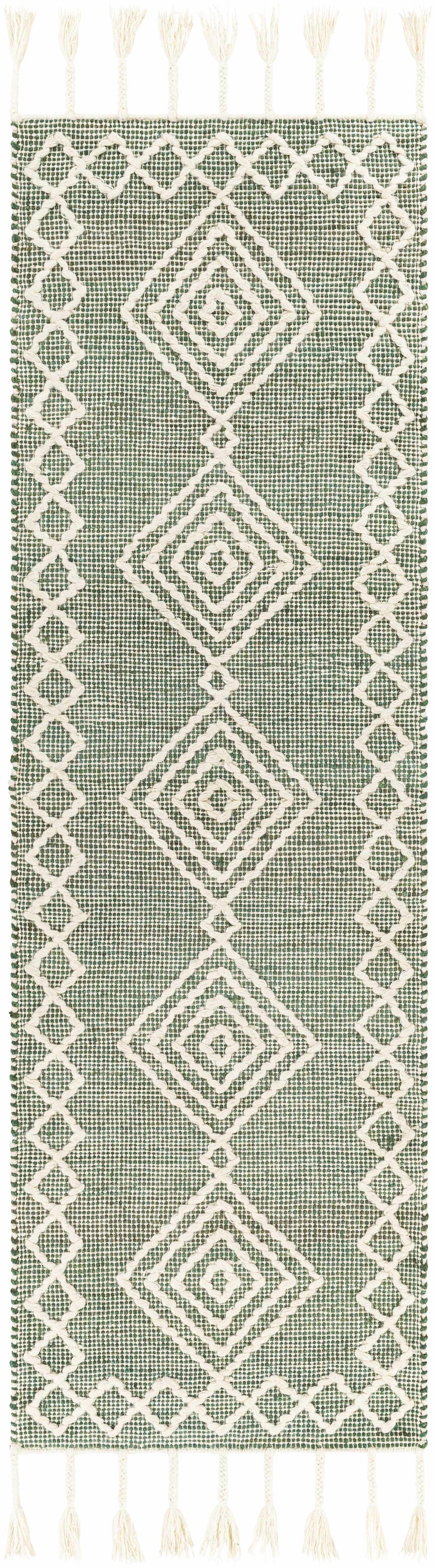 Guiuan Tasseled Jute&Wool Rug - Clearance