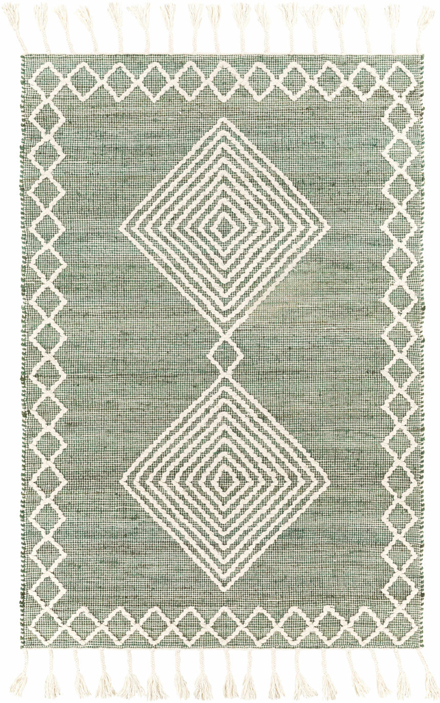 Guiuan Tasseled Jute&Wool Rug - Clearance
